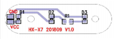 Tail light PCBA board - MS/S pro